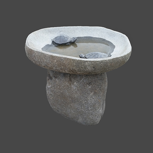 Turtle Birdbath