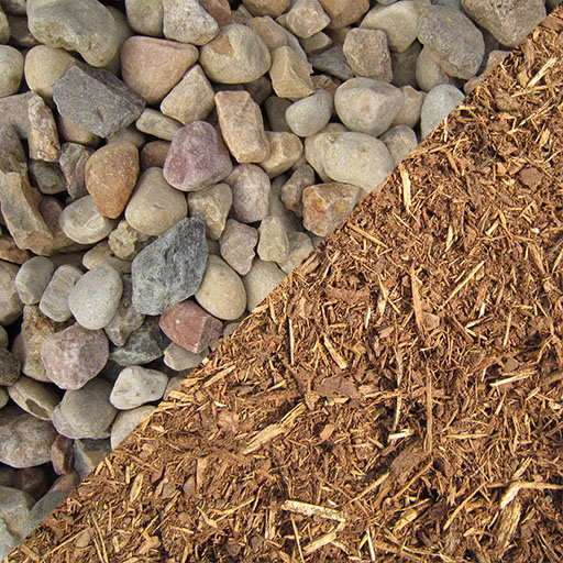 Decorative Stone and Mulch